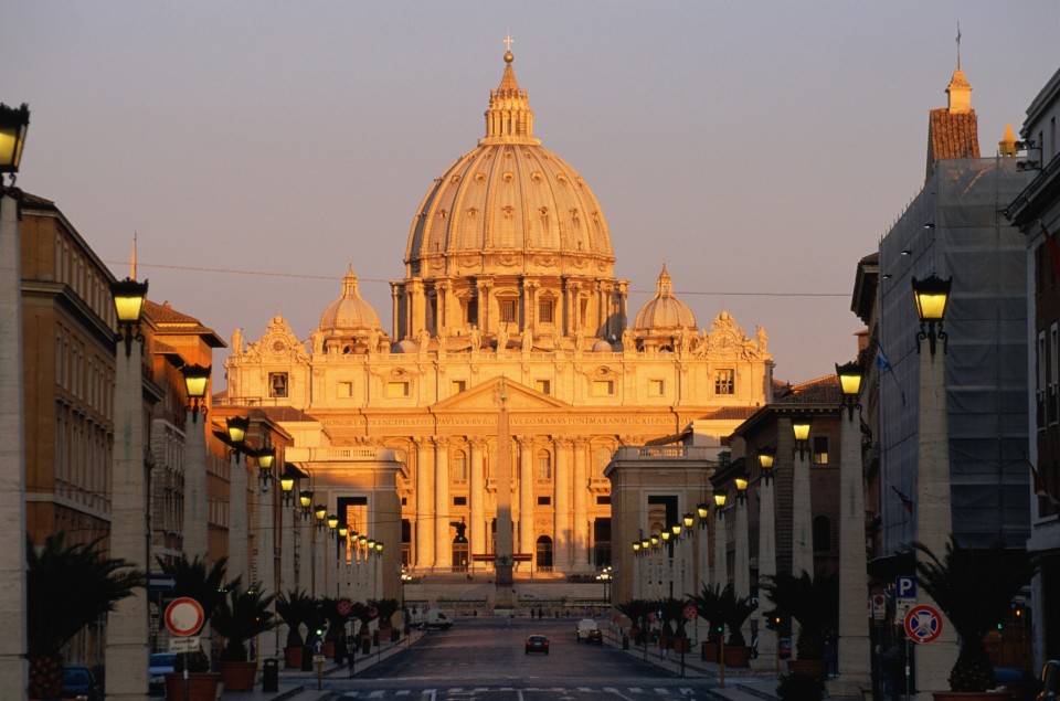 Basílica de San Pedro, ícono del Vaticano.